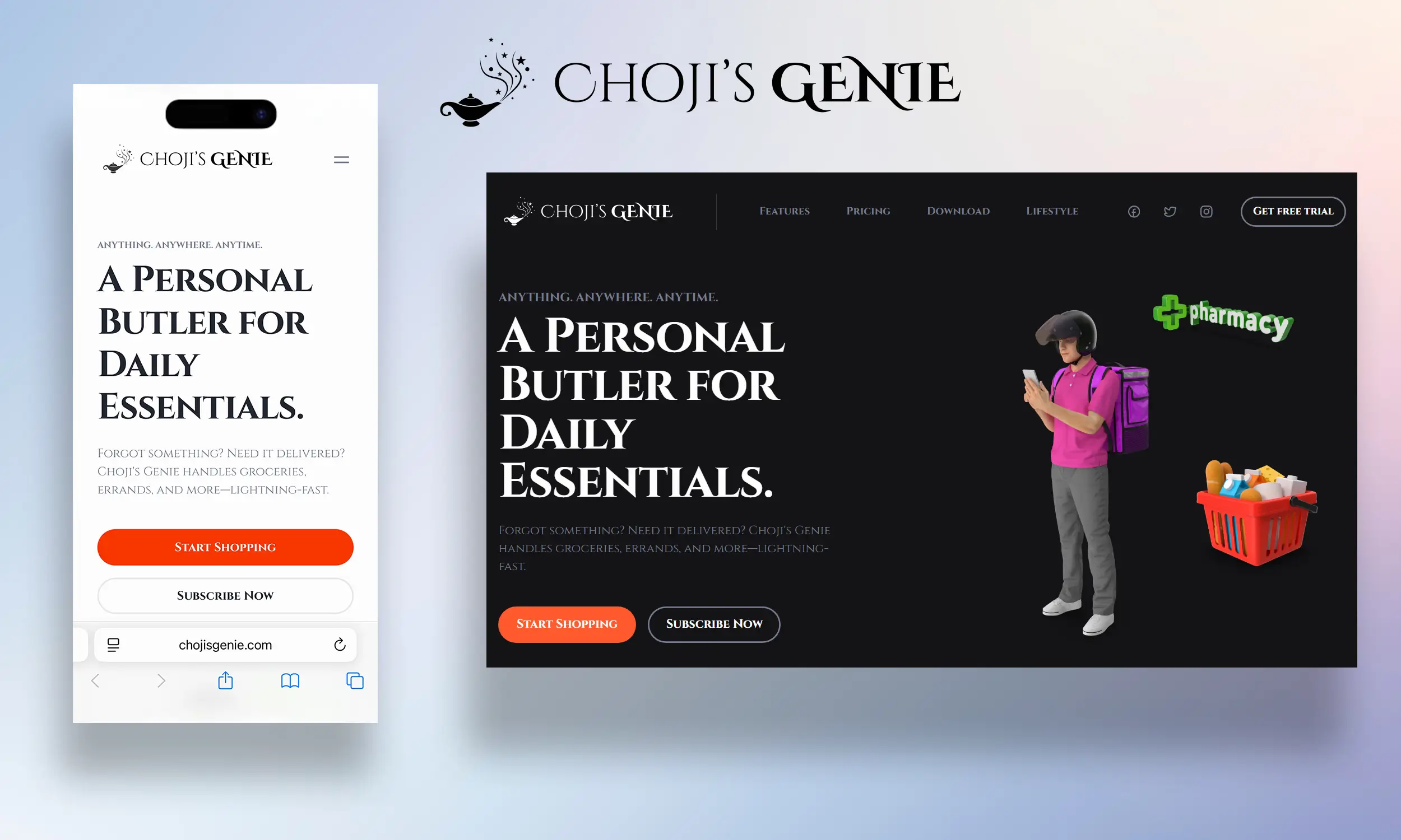 Choji’s Genie UI